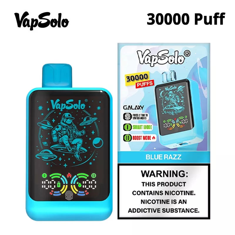 Vapsolo Galaxy 30000 Puffs Digital Screen 30k Disposable Vape