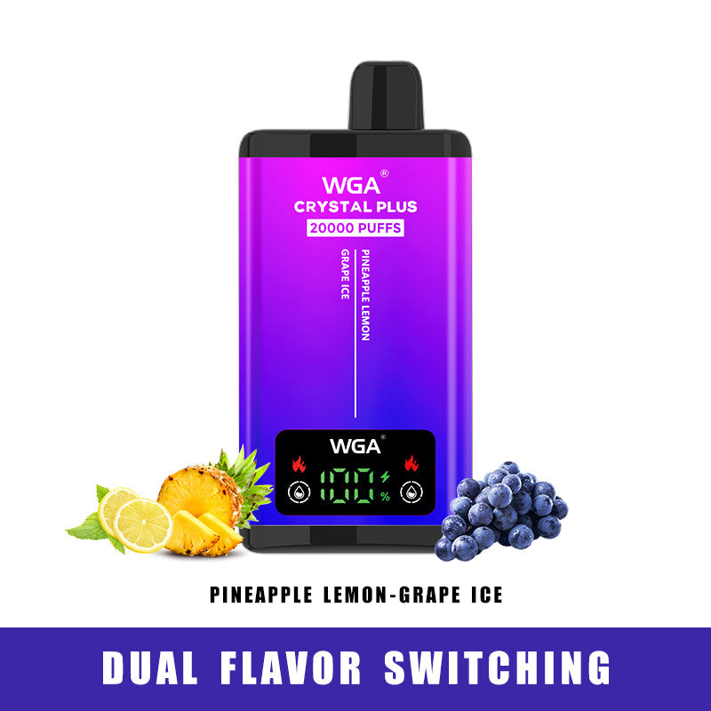 WGA vape PINEAPPLE LEMON/GRAPE ICE Pro Max Extra 20000 Puffs Disposable Vape
