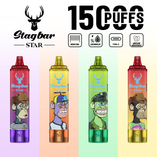 Fumot Tornado 15000 Puff Disposable Vape-750mAh battery, 22ml E-liquid,Multiple Nicotine 10 Flavors