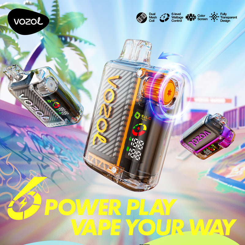 VOZOL VISTA 20000 Puffs Disposable (0% to 5% Nicotine) Vape 24ml 650mAh 20 Flavors Wholesale