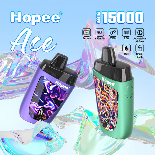 HOPEE ACE 15000 Puffs Disposable Vape Wholesale