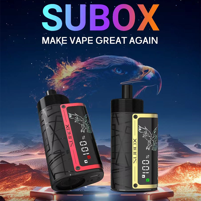 KangerTech SUBOX 50000 Puffs Disposable Vape Wholesale-900mAh Battery, 40ml E-liquid, Multiple Nicotine 18 Flavors