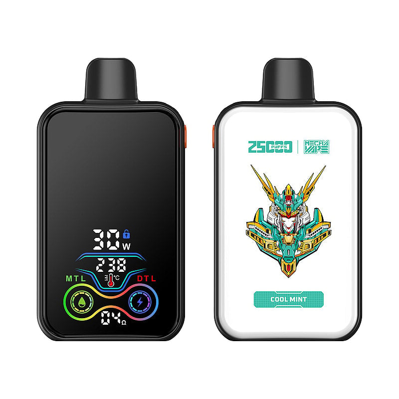 ATVS 25000 Puffs :DTL/MTL Disposable Vape with Smart Full Screen