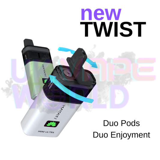 Hayati Mini Ultra 1500+ Puff Twist Prefilled Pod Kit