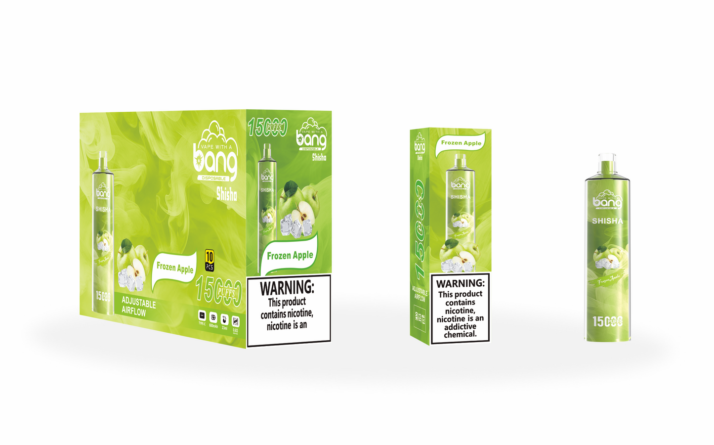 BangKing 12K Puffs Smart Full Screen Turn Ice Wholesale Disposable Vape Puff 12000k Prefilled Pod-850mAh Battery, Multiple Nicotine 12 Flavors