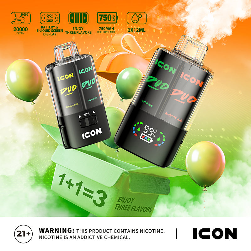 PRIMA ICON DUO 20000 Puffs Disposable Vape Wholesale