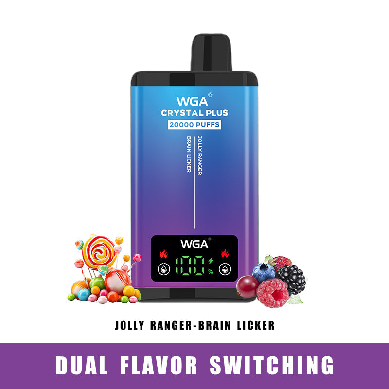 WGA vape JOLLY RANGER/BRAIN LICKER Pro Max Extra 20000 Puffs Disposable Vape