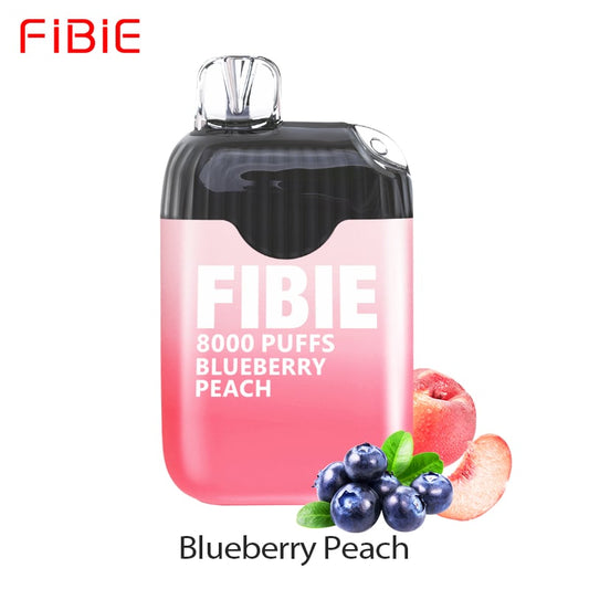 Blueberry-Peach -FIBIE 8000 Puffs Disposable Vapor Wands(8000 PUFFS)