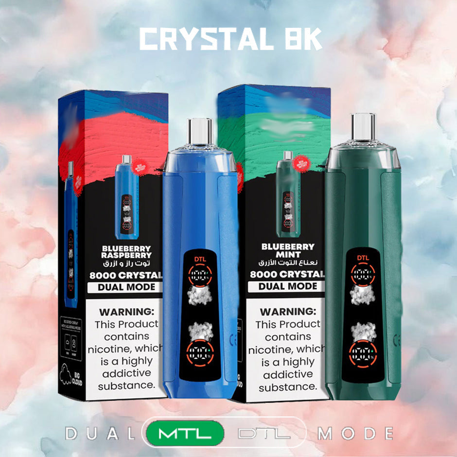 AI Fakher Crown Bar Crystal 8000 Puffs Disposable Vape Wholesale
