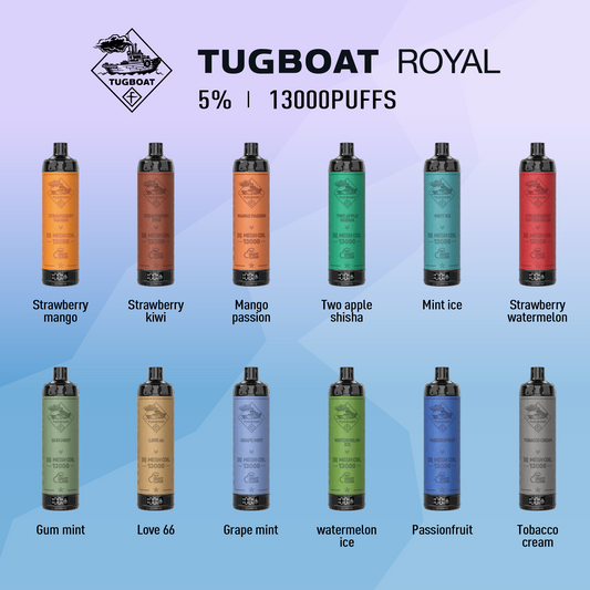 TUGBOAT Royal  13000 Puffs Disposable Vape Wholesale