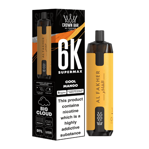 Al Fakher Supermax 6K Cool Mango