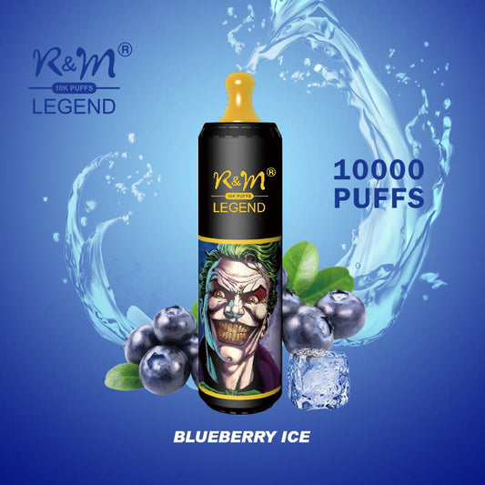 R&M Vape 10000K puffs  Disposable 20ML 850mah 19 Flavor Portable Stylish High-quality E-lectronic c igarette Vape E-liquid V aporizer Pod system Include Nicotine