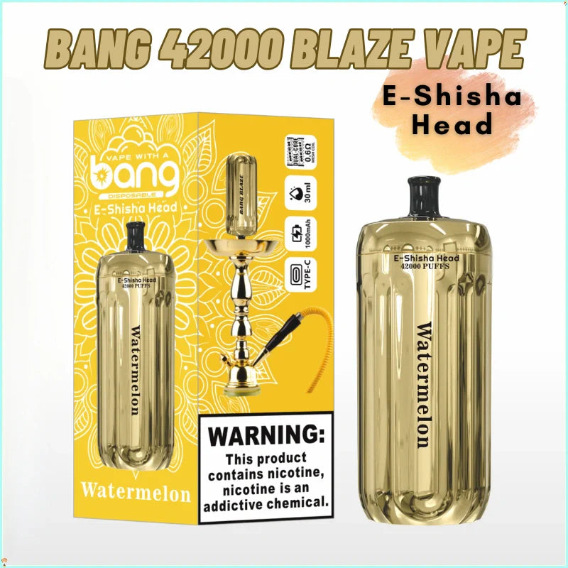 Bang Blaze 42000 Puffs Vape Best Seller Bulk Price-1000mAh Battery, 30ml E-liquid, Multiple Nicotine 14 Flavors