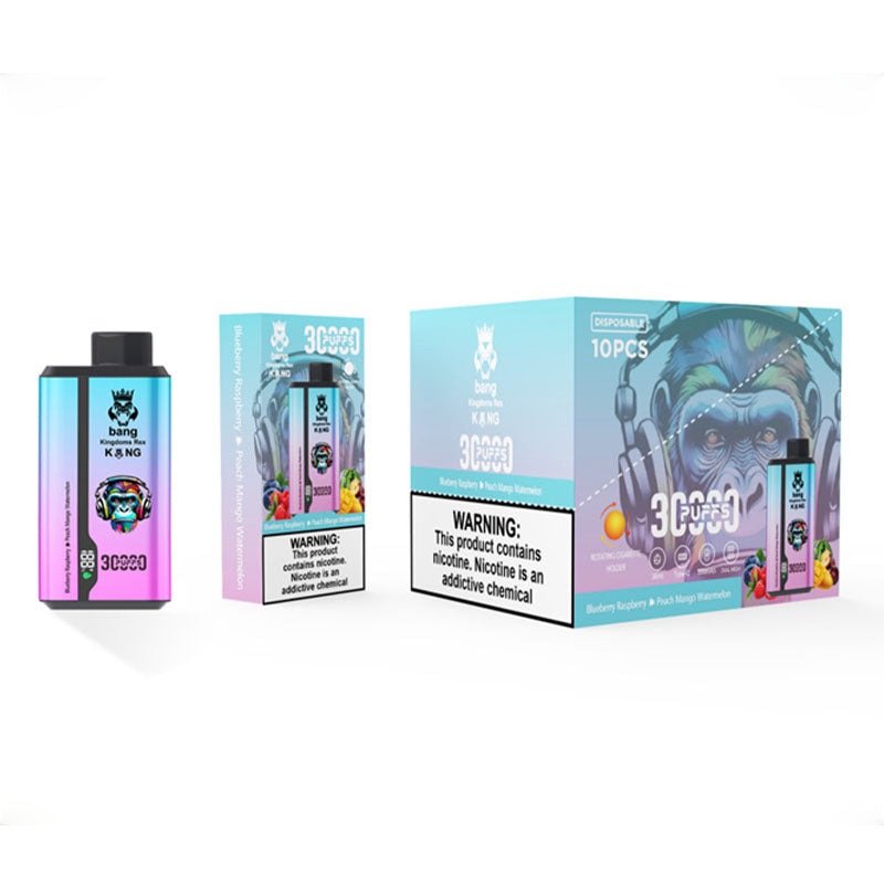 Bang Kingdoms Rex 30000 Puffs Disposable Vape | 0%-5% Nicotine - 36ml E-Liquid, 650mAh Battery