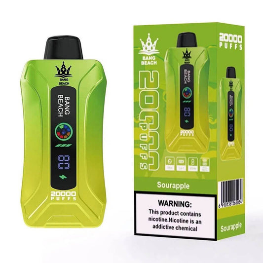 Bang Beach 20000 Puffs Vape - 35ml 650mAh E-liquid, 0%-5% Nicotine, 12 Flavors
