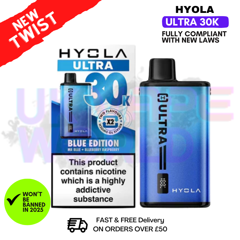 Hyola Ultra 30000 Puff 30K Bar Twist Pod Kit