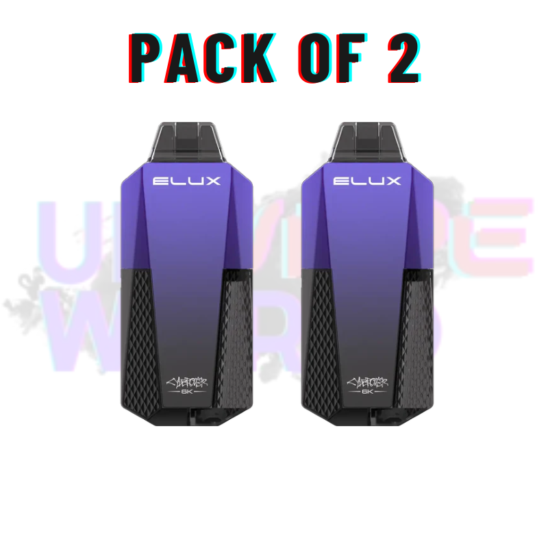 Blueberry Cherry Cranberry Elux CyberOver 6000 Puff 6K Pod Vape Kit