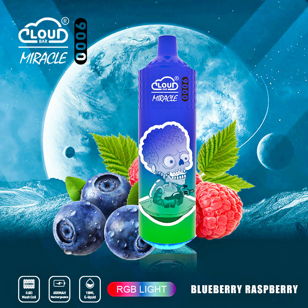 Cloud Bar 9000 Puffs 650mAh Mesh Coil 18ML 5% Rechargeable E Cigarettes Vapes Pen 18ml for Cigarettes Lovers 11 Flavors
