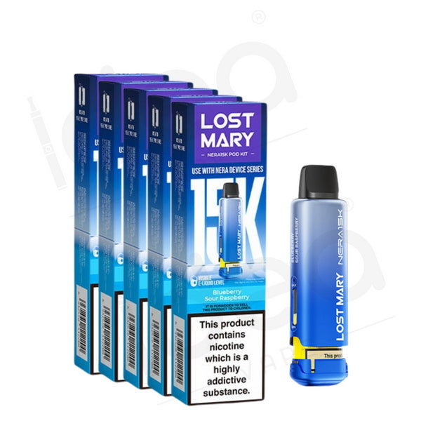 Box of 5 Lost Mary Nera Refill Pods