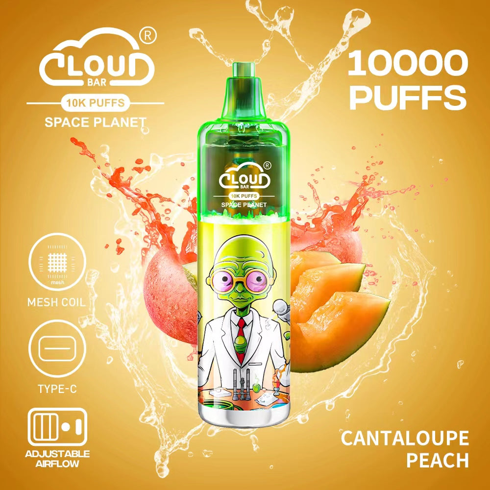 Cloud Bar Multi Flavor 10000 Puffs 5% Rechargeable Vapes Pen 18ml 650MAH 10 Flavors