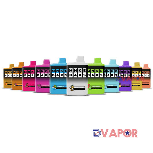 CLEARANCE (Non-Refundable) MNKE Bar 16ml 6500 Puff 5% Rechargeable Disposable Vape