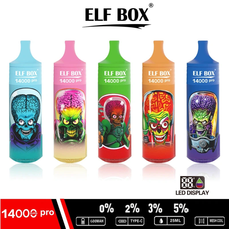 ELF Box Rgb 14000 Puffs Pro Wholesale Vape 25ml 600mah 11 Flavors