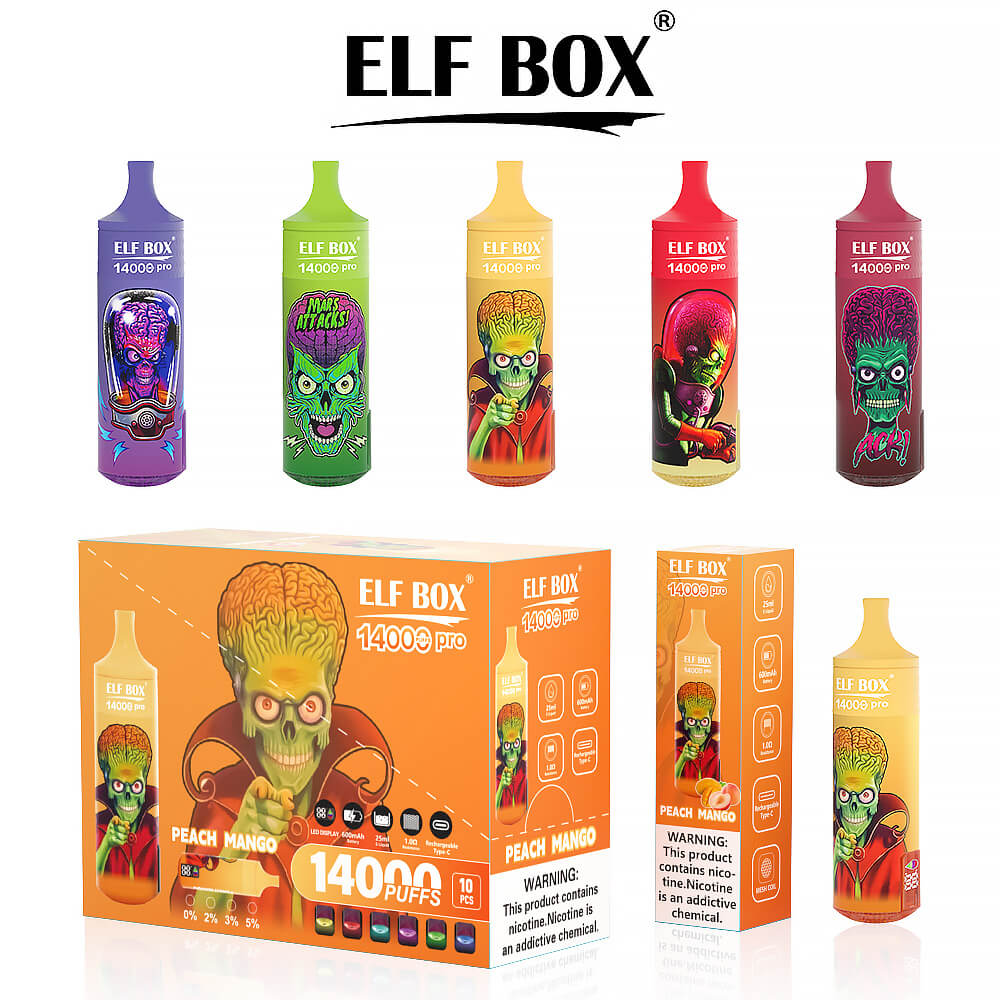 ELF BOX pro 14000 PUFF Disposable Vape In Sales