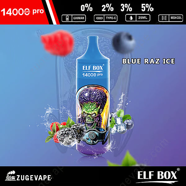 ELF Box Rgb 14000 Puffs Pro Wholesale Vape 25ml 600mah 11 Flavors