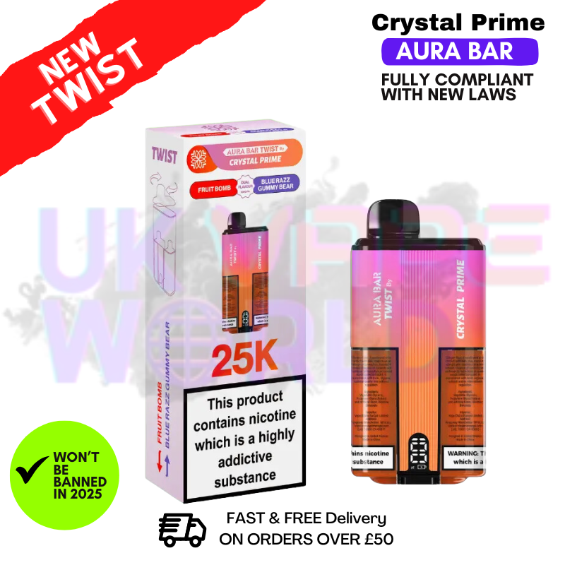 Fruit Bomb Crystal Prime 25K Puff Kit
