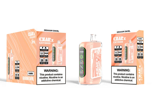CZAR CX 15000 Vape-Multiple Nicotine 15 Flavors