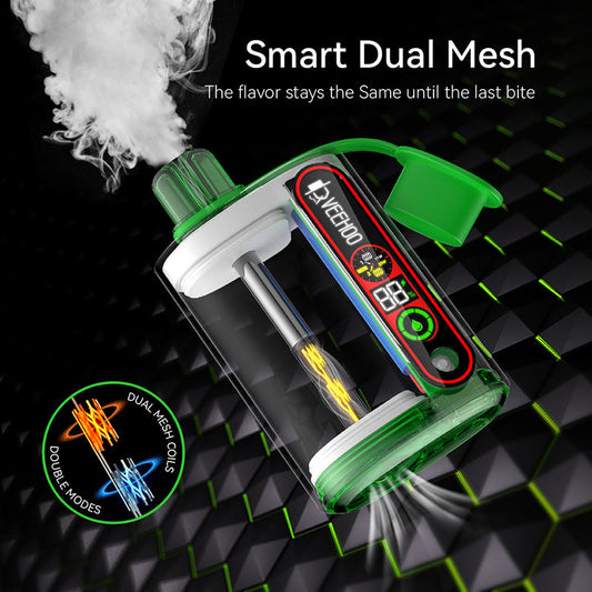 VEEHOO H9 15000 Puffs Disposable Vape Wholesale-650mAh battery, 20ml E-liquid, Multiple Nicotine 9 Flavors