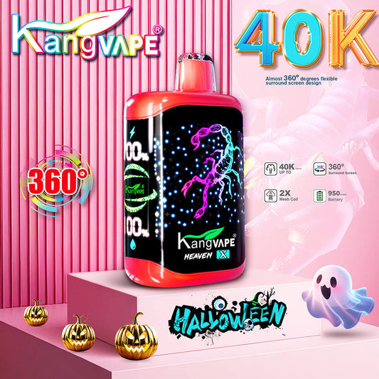 Kangvape HEAVEN X 40000 Puffs Disposable Vape Wholesale-950mAh battery, 20ml E-liquid, Multiple Nicotine 18 Flavors