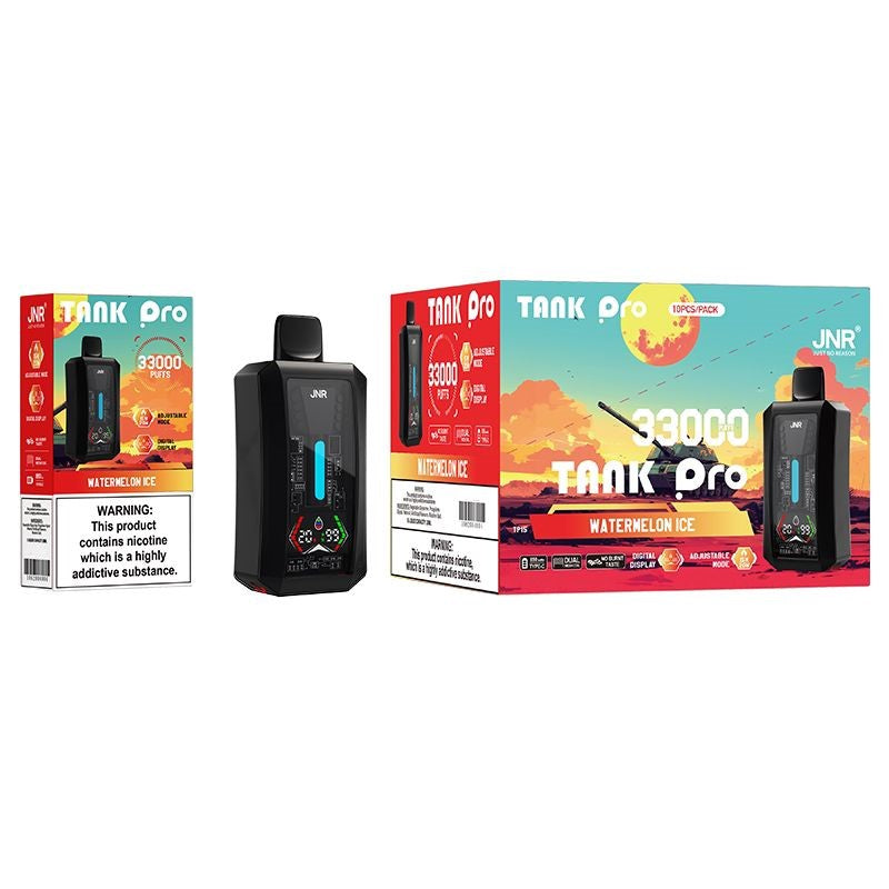 JNR Tank Pro 33000 Puffs Disposable Vape 16 Flavors