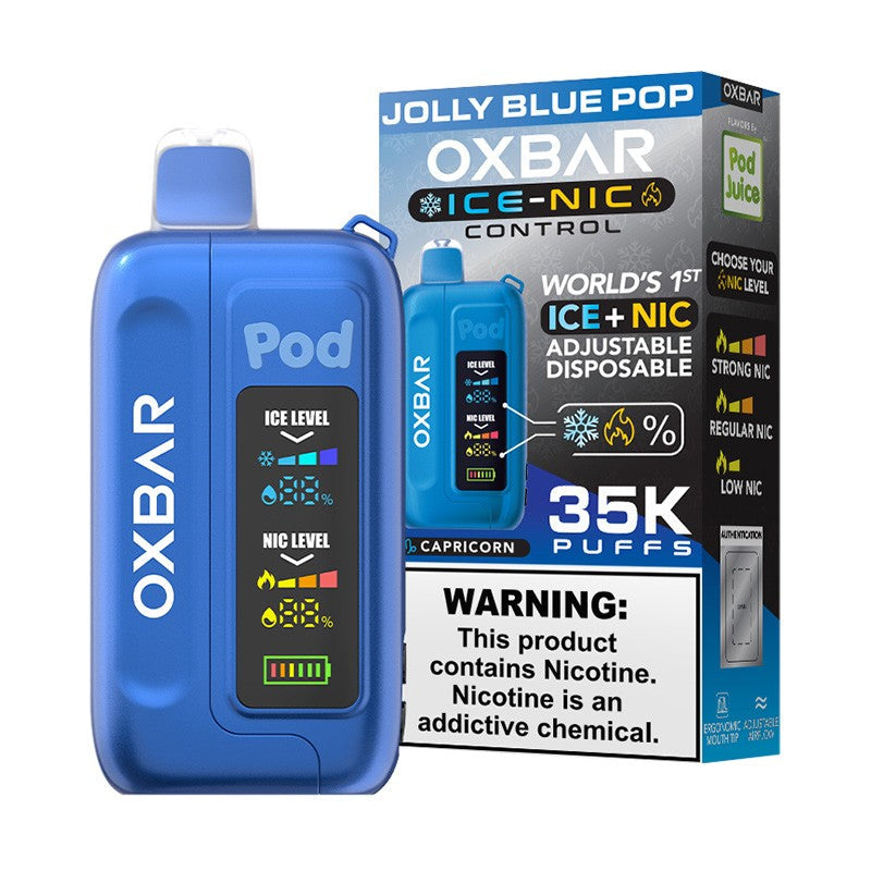 Pod Juice X OXBAR Ice-Nic Control 35K Disposable Vape 5%