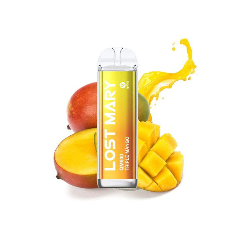 Lost Mary QM600 Disposable Vape - 600 Puffs, 2mg Nicotine, 10 Flavors