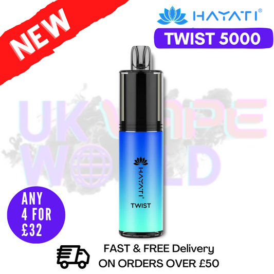 Mr Blue Hayati Twist 5000 Puff 5K Disposable Kit