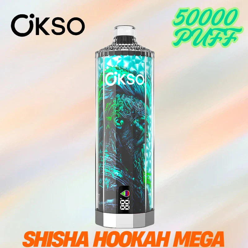 OKSO Shisha Hookah Mega 50k Bulk Price Discount Sale Display Vape
