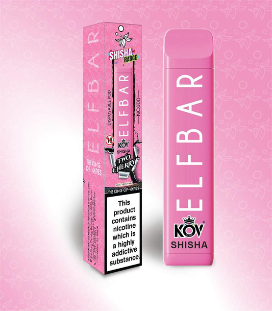 Elf Bar Shisha Range 600 Puff 10 Pack