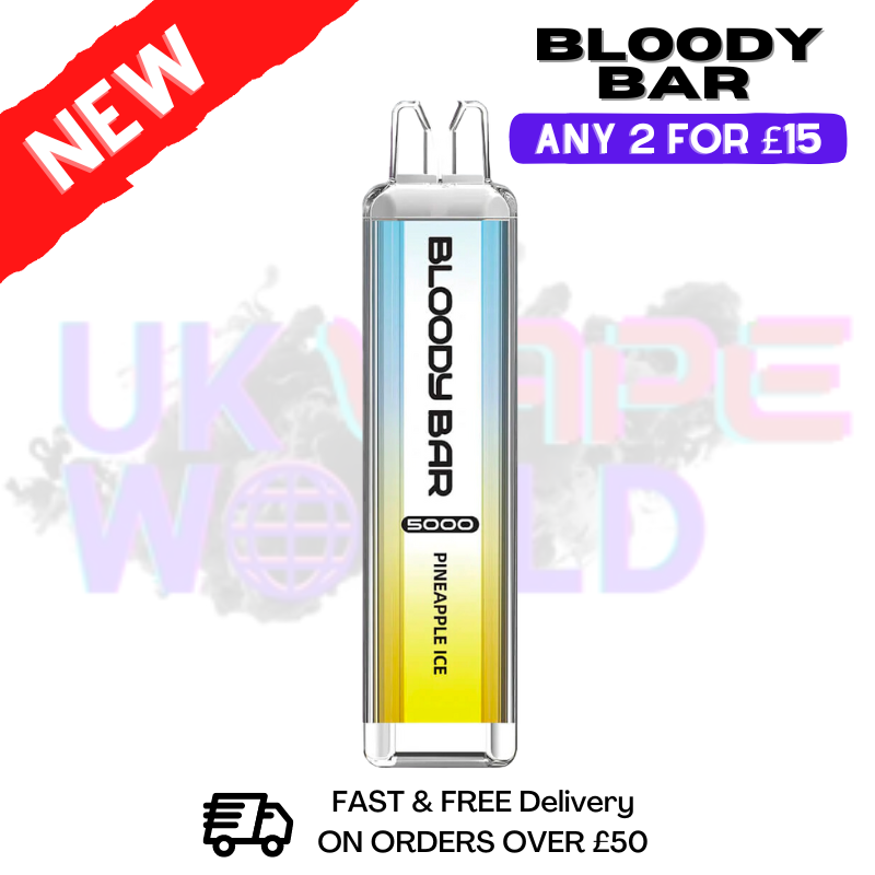 Pineapple ICE Bloody Bar 5000 Puffs Disposable