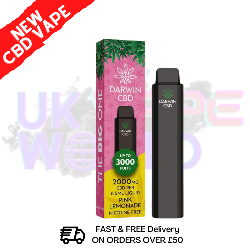 Pink Lemonade Dawin CBD Disposable Vape 3000 Puffs | 2000MG