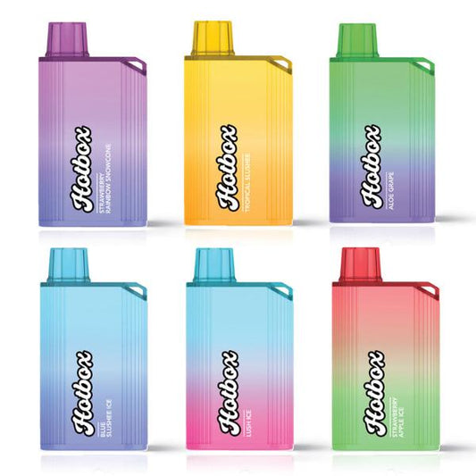 Puff HotBox 7500 Puffs Disposable Vape 16mL 5 Pack