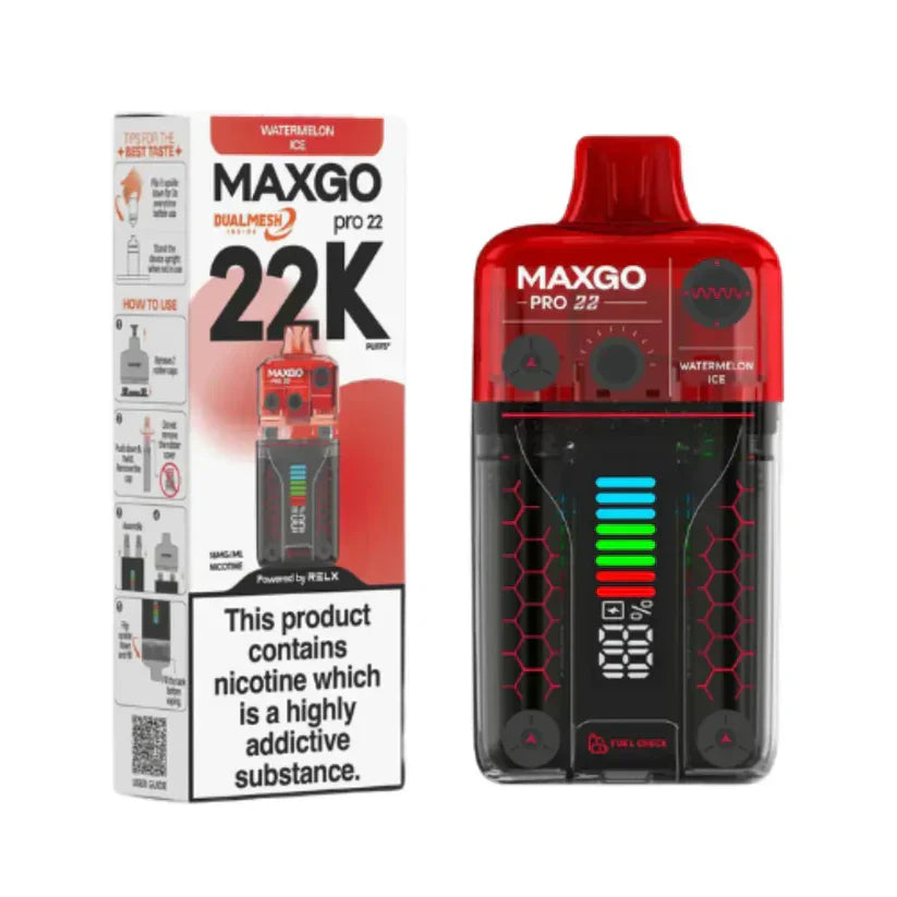 RELX MaxGo Pro 22k Prefilled Vape Kit