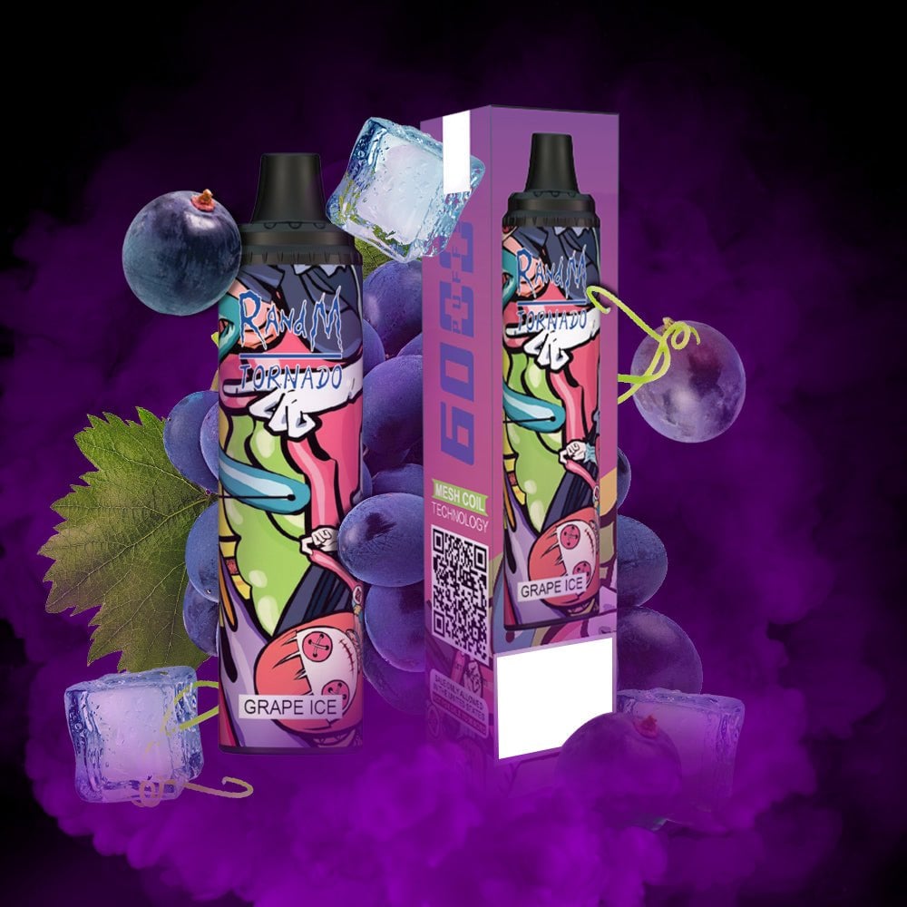 RandM Tornado 6000 Puffs Disposable Vape Authentic E Cigarette