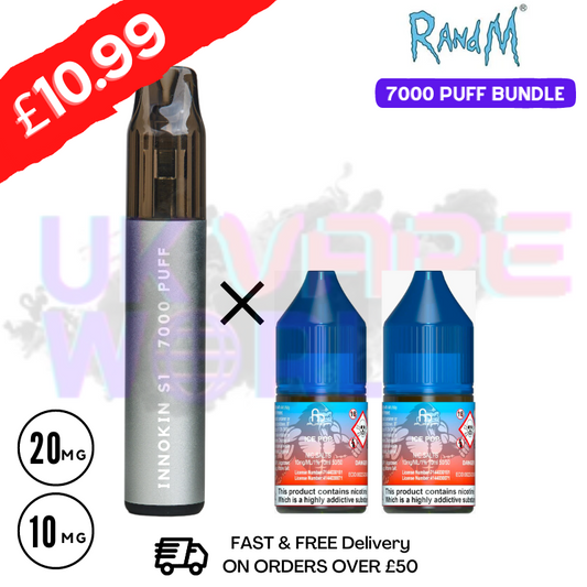 ICE POP - RandM Tornado 7000 Puff (Refil Bundle) Kit