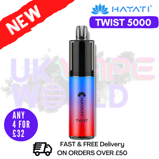 Red Berries Hayati Twist 5000 Puff 5K Disposable Kit
