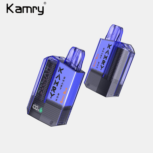 Kamry Smart Box 600 Puffs Disposable Vape Wholesale-500mAh battery, 2ml E-liquid,Multiple Nicotine 10 Flavors