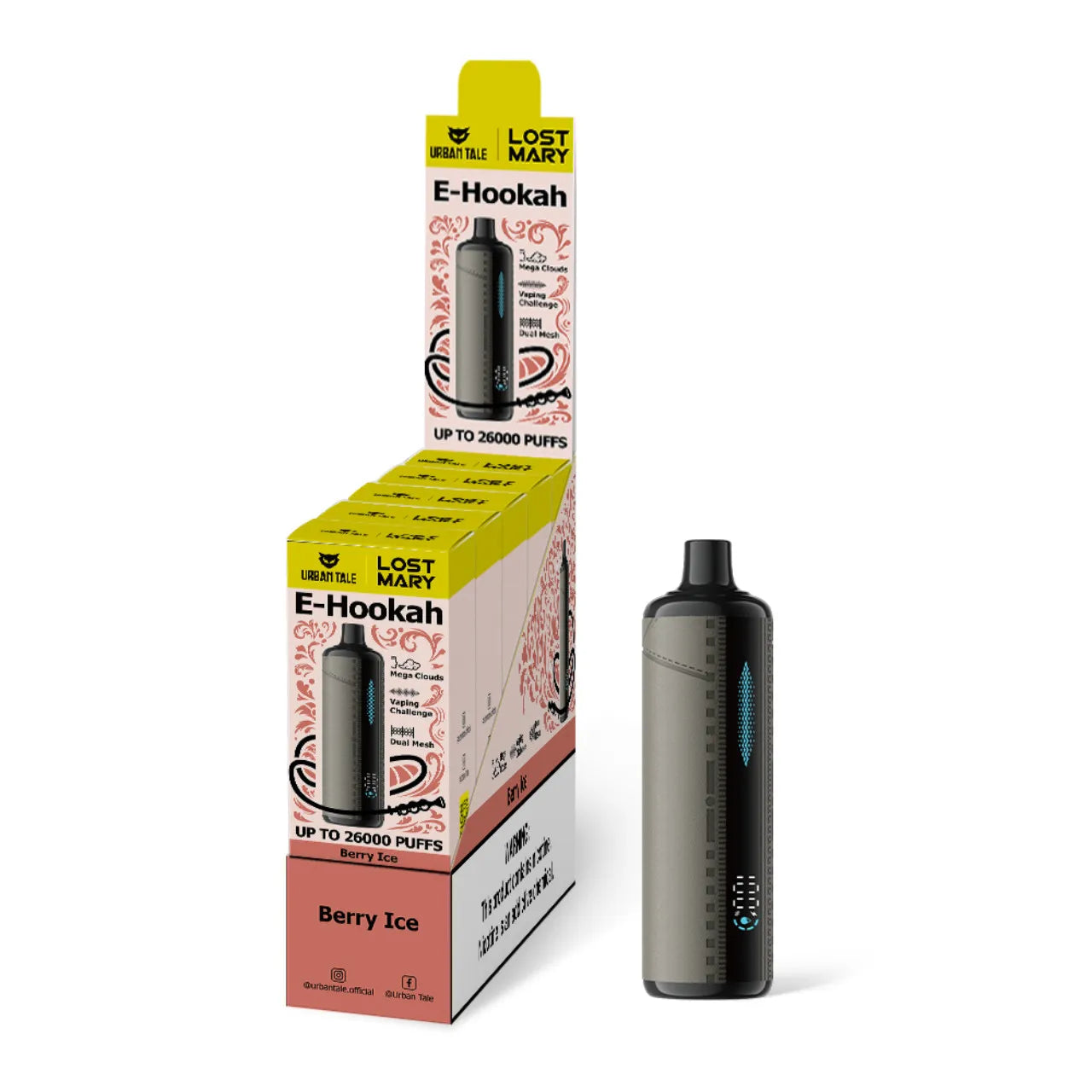Lost Mary x Urban Tale E-Hookah 26K Disposable