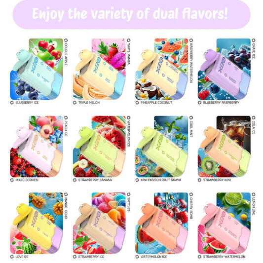 VAPEN DUO 40000 Puffs Vape - 40ml E-liquid, 2%-5% Nicotine, 12 Flavors