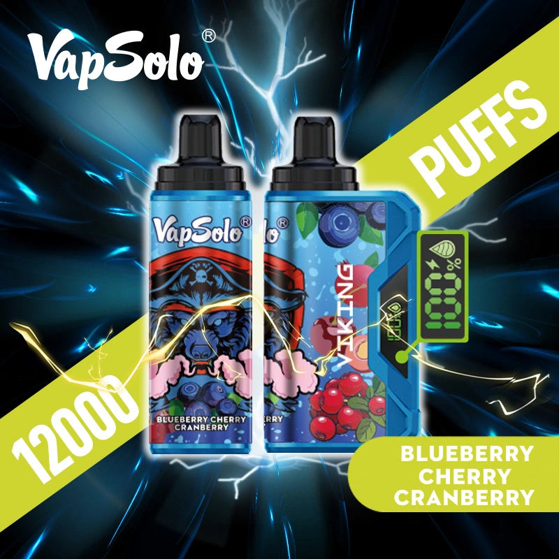 22ml 6500 Puffs Disposable Vape - 5% Nicotine, 15 Flavors, Type-C