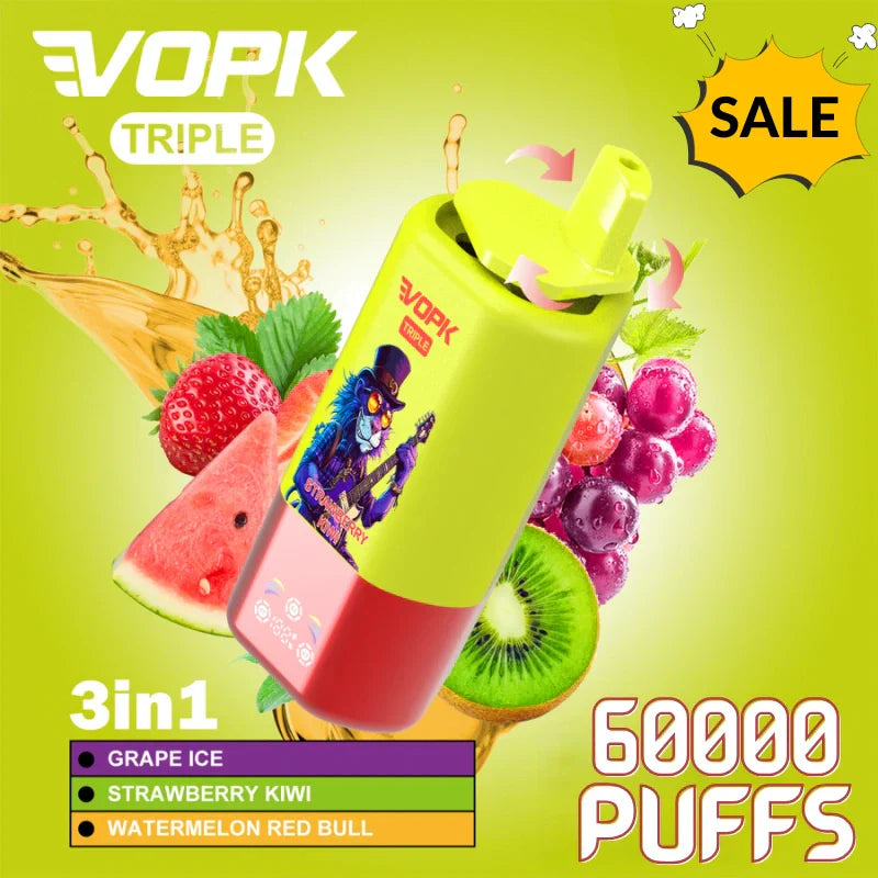 VOPK Triple 60000 PUFF Super Low Price Best Seller